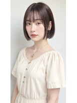アーツ 茅ヶ崎(arts) ショートカット20代30代40代前髪あり面長丸顔ショートボブ