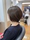 カット クラブの写真/朝のセットが3分で完成！お手入れ簡単！骨格矯正カット×似合わせショート[恵比寿駅1分/口コミ高評価★]