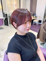 ハピネス 河原町店(Happiness)&nbsp;顔まわりカット　コンパクトショート　京都美容室　進詩織