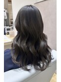 韓国風ゆるふわロング