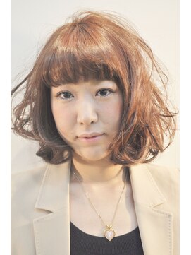 エフジェイメイド(F.J.MADE.) 【F.J.MADE.】柔らかなカールのラフボブ