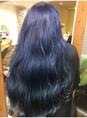 30代ブリーチなし大人可愛いグラデーション×オーロラカラー