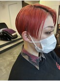 赤と刈り上げと私
