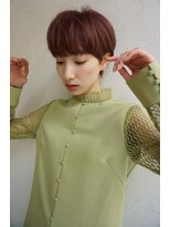 ブゾン(buZon)&nbsp;【buZonブゾン】耳掛けピンクマッシュショート