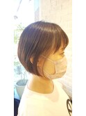 フェイスフレーミングミニボブ