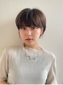 耳かけするだけ！ 丸み可愛いショート！