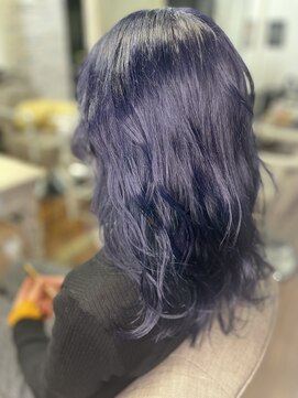 ジウ 上通り(JIU) 20代30代ゆるふわダークラベンダー