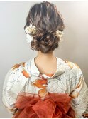 浴衣×ヘアセット
