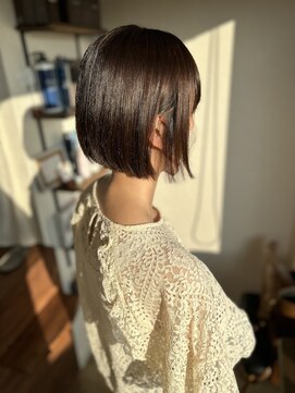 美容室 ルアル 市原市八幡宿店(Luar) ナチュラル縮毛矯正×透明感カラー