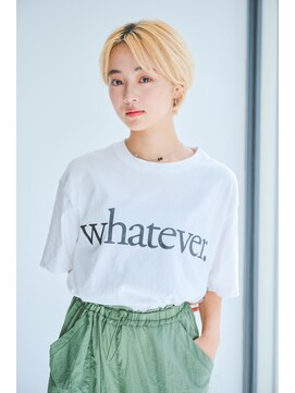 フルールバイリトル 新宿(FLEUR by little) デコだしクールなハンサムショート