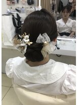 ジューシーティーティー(JUICY tt)&nbsp;綺麗めシニヨンヘア