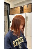 オレンジブラウン