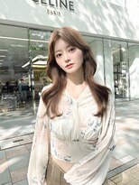 ジーナ 名駅(XENA.) haru3 20代/ロングレイヤー/ショコラグレージュ/顔周りレイヤー