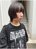 CAF松本/ウルフカット/黒髪/大阪/心斎橋