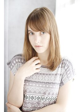 シュシュット(chouchoute) レイヤーカットウェットヘアデザインカラーオリーブベージュ/198