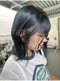 10代20代30代　「冬」外ハネブルージュカラー簡単スタイリング