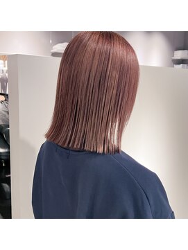 ヘアーエスクールシーユー 枚方T-SITE店(hair S.COEUR×Cu) ヘイリーボブ/切りっぱなしボブ/大阪枚方美容室