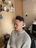 シンプル＋眉カット＋カラーor白髪染め★頭皮洗浄付き