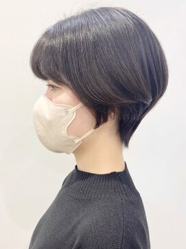 モリオフロムロンドン 松戸店(Morio from London) 【モリオ松戸　石山】くびれショート前下がりショート前髪あり