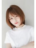 【GEEKS渋谷】レイヤーボブ/春夏カラー/20代30代/前髪あり/小顔