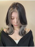 フェイスフレーミング/前髪インナーカラー/顔周りインナーカラー