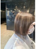 40代50代脱白髪染めグレイヘア白髪ぼかしコントラストハイライト