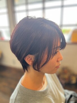 ジンク(Zn) フェミニンショート　×  ピンクパープル