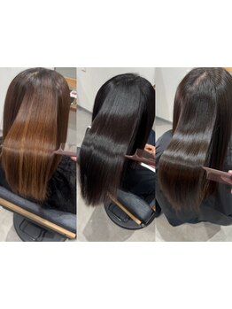 髪の状態に合わせて選べる♪話題のトリートメントで、今までにない指通りと艶を実感【oggi otto】