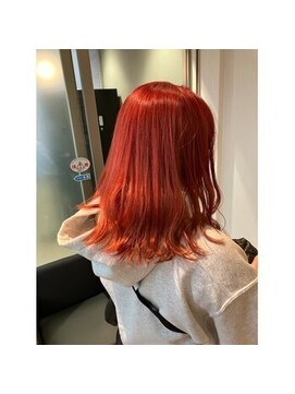 シルク バイ エスト 成増店(silk by est) ハイトーンカラー/チェリーレッド/20代30代40代