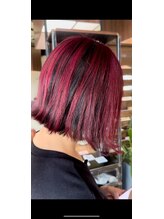 サロン クラッチ クリエイティブ コンセプト(salon CLUTCH creative concept) umbrella　color　×　cherry　red