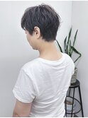 *マッシュショート丸みショートパーマショートひし形ショート