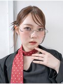 韓国ヘアメイク/カチモリ/ケンニプモリ/まとめ髪