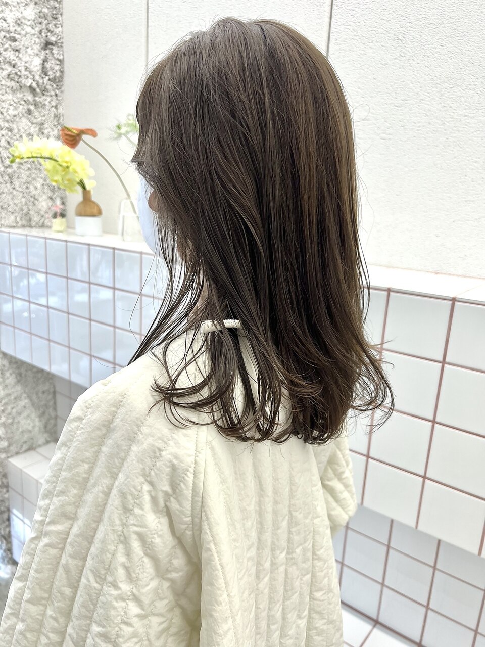 似合わせカット＋透明感カラー＋ライトトリートメント \15400→