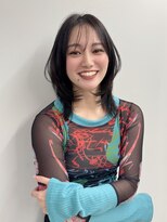 エアー 横浜(AIR)&nbsp;【長谷川】シースルーバングミディアムレイヤー