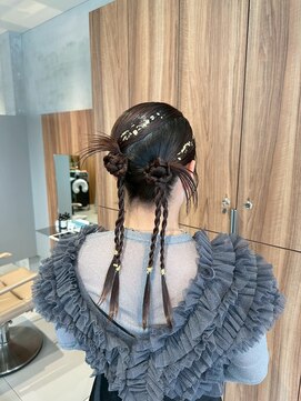 ガリカ 博多(Gallica) <入佐/ヘアセット>カチモリツイン/パーティヘアセット