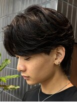 メンズサロン ノード 栄(men’s salon NODE)&nbsp;シャドウパーマニュアンスパーマ波巻きスパイラルパーマ名古屋栄