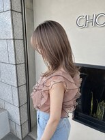シュエット(CHOUETTE)&nbsp;極細大人ハイライト×ヘーゼルベージュ