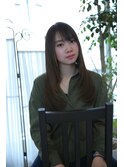 毛先Cカール縮毛矯正＋oilyトリートメントでうるつやヘアー