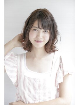ルルディ バイ アフロディーテ銀座(luludi by APHRODITE) 20代30代40代50代/前髪/マチルダボブ/インナーグレージュ/銀座