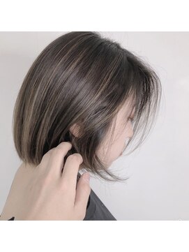 ビューティーサロン スター(Beauty salon STAR) 耳掛け☆シルクベージュハイライト