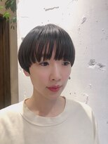ボスコ 下北沢店(bosco) 黒髪マッシュショート ≪saya≫