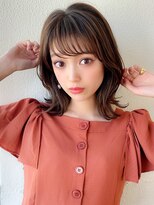 シルクレイ 吉祥寺店(Silk-lei)&nbsp;ボブルフ外ハネ小顔カットくすみカラー 20代30代/Silk-lei吉祥寺