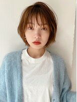 ベイルーム(BAYROOM by HONEY omotesando)&nbsp;【BAYROOM】ふわくしゅショートボブ×マロンベージュ