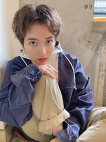 シェルター バイ トウキョウ(Shelter by TOKYO)&nbsp;大人可愛い20代30代40代無造作ベリーショート/センターパート