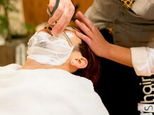 バーバーだからシェービングができます！