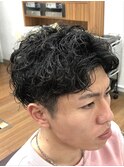 ハードスパイラル×センターパート