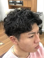 ビューティーボーイ ヤマグチ(BEAUTY BOY Yamaguchi)&nbsp;ハードスパイラル×センターパート