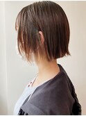 カジュアルミニボブ/切りっぱなしボブ【AND CHILL渋谷】