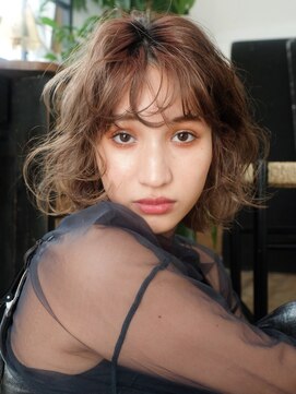 アルバム 銀座(ALBUM GINZA) 26ミリでくるくるふわふわ_ショコラアッシュヘルシー_89139