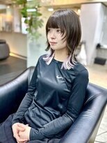 ディア(.eer) ショートボブからエクステウルフ☆顔まわりカット/ウルフカット